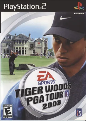 Tiger Woods PGA Tour 2003 box cover front